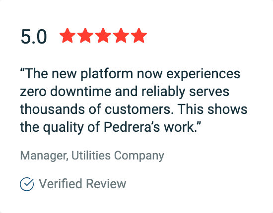 Five-star review from PGW for ExpressionEngine website