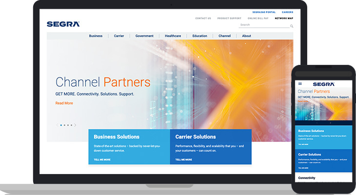 Segra Website Case Study