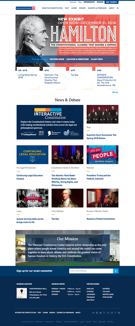 NCC ExpressionEngine website